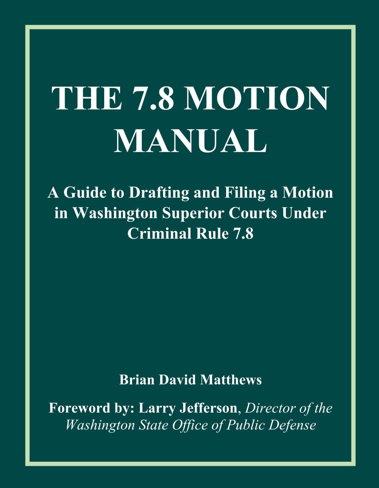 The 7.8 Motion Manual